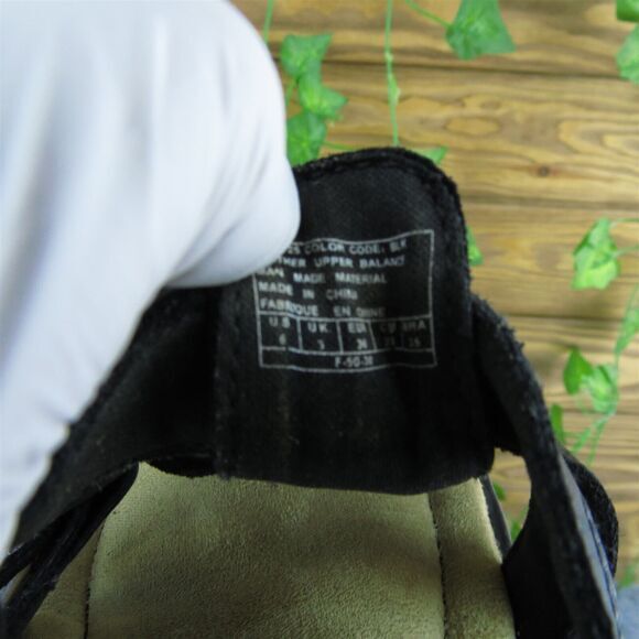 Skechers‎ Women Slide Sandal Shoes Black Leather Size 6 Medium - Picture 7 of 10